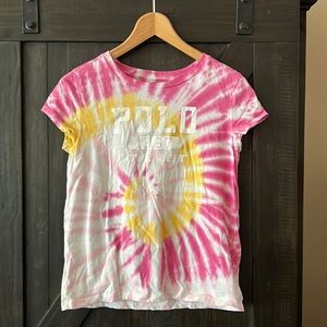 Girls Tye Dye Polo T-shirt age 16/XL/160cm